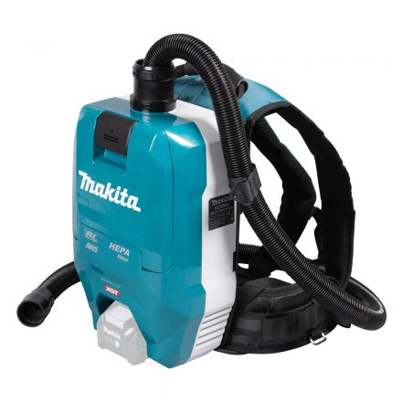 Makita  VC009GZ01 Akkus háti porszívó, +adapterrel 40V max XGT akku és töltő nélkül HEPA szűrő, 2L