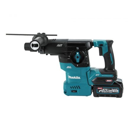 Makita  HR008GM202 Akkus fúró-vésőkalapács AWS SDS-Plus 40V max XGT 4,0Ah MAKPAC koffer