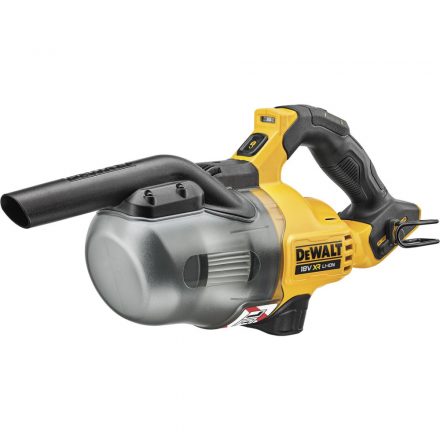 DeWalt  DCV501LN-XJ Kézi akkus porszívó 18V akku és töltő nélkül, L-osztály, HEPA szűrő, 0,75L