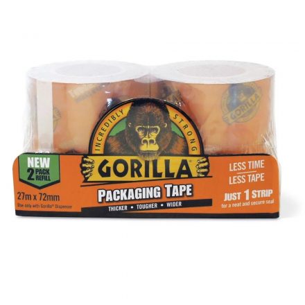 Gorilla  Packing Tape Ragasztószalag utántöltő 2x72mm/27m 3044820