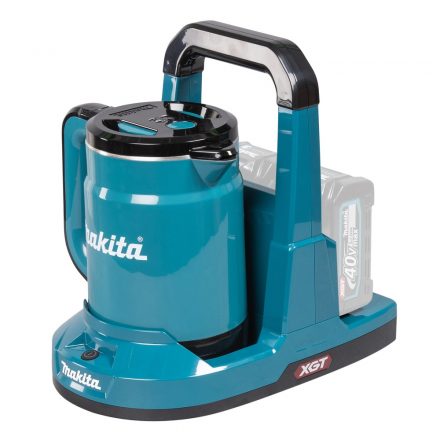 Makita  KT001GZ Akkus/hálózati vízforraló 0,8L 40V XGT akku és töltő nélkül