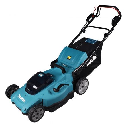 Makita  DLM539Z Akkus fűnyíró önjáró, 2x18V LXT akku és töltő nélkül, 53cm