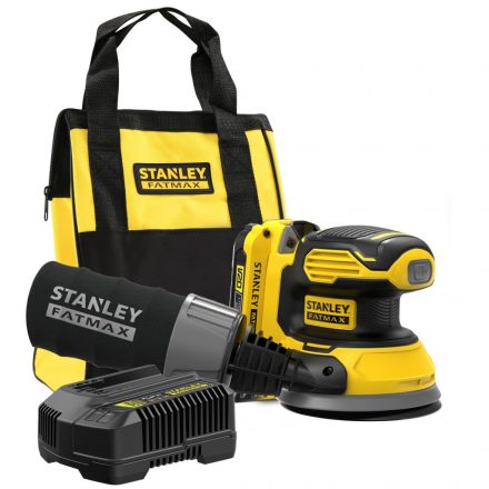 Stanley SFMCW220D1S Akkus excentercsiszoló 18V V20