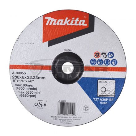 Makita  A-80955 Tisztítótárcsa 230x6mm ACÉL