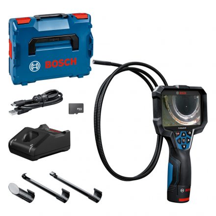 Bosch  GIC 12V-5-27C Vizsgálókamera 12V Akkuval töltővel L-Boxx 136-ban 0601241401