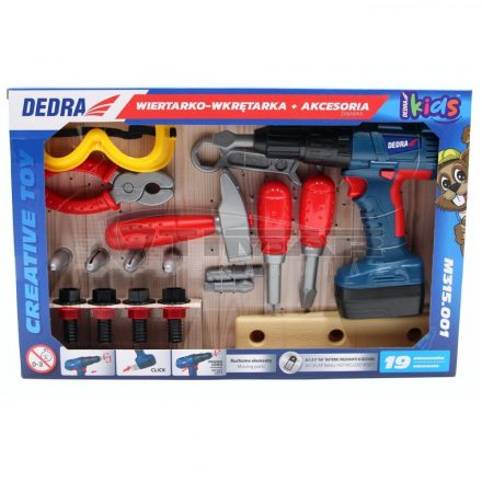 Dedra  M315.001 Játék fúró/csavarozó készlet