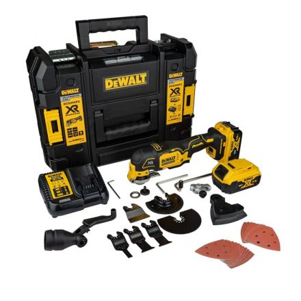 DeWalt DCS356P2-QW Akkus multifunkciós gép +tartozékokkal, 18V 5,0Ah T-STAK