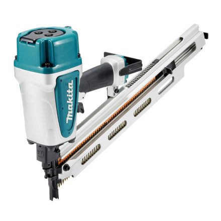 Makita AN924 Levegős táras szegbelövő, 50-90mm/21fokos