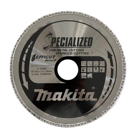 Makita  E-12865  EFFICUT Körfűrésztárcsa 185mm f:30 Z60 Fém