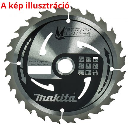 Makita  B-32035 Körfűrésztárcsa Mforce 185/30mm Z24