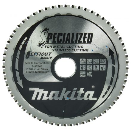 Makita  E-12843 EFFICUT Körfűrésztárcsa 185x30 Z60 1,4mm