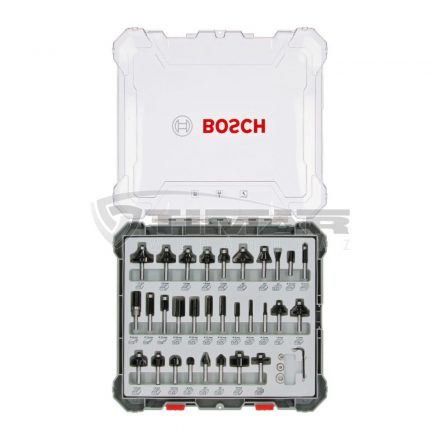 Bosch 2607017475 Marószárkészlet 8mm-es befogószárral  30 db-os