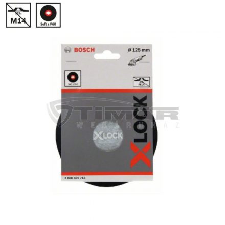 Bosch 2608601714 Alátéttényér X-LOCK 125mm lágy