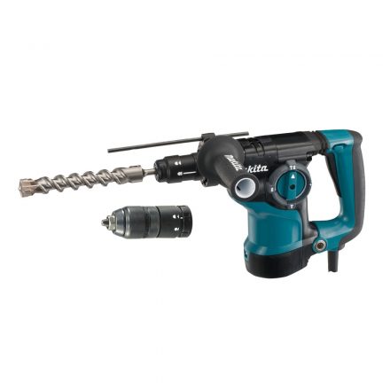 Makita  HR2811FT Fúró-vésőkalapács  SDS-Plus 800W koffer