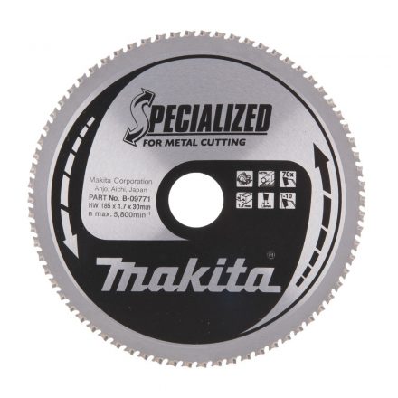 Makita  B-09771 Körfűrésztárcsa fémvágóhoz (vékony hullámlemez)