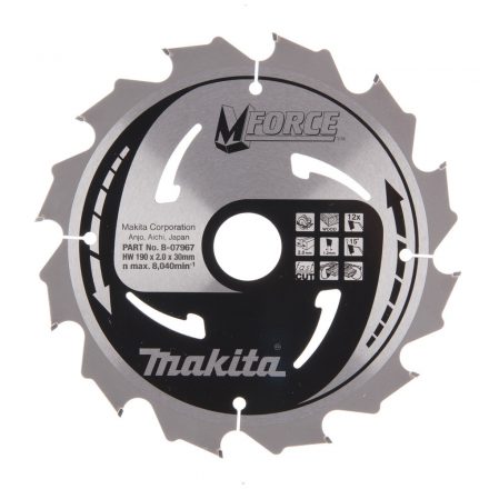 Makita  B-07967 Körfűrésztárcsa durva vágására 190x30