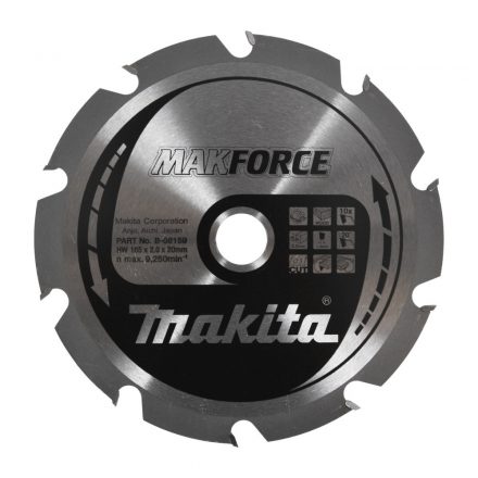 Makita  B-08159 Körfűrésztárcsa durva vágásra 165x20