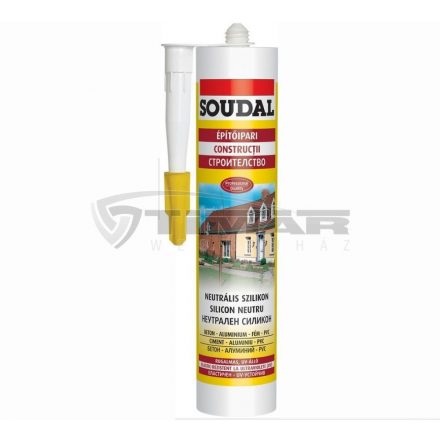 Soudal  103246 Neutrális szilikon, fehér 280ml