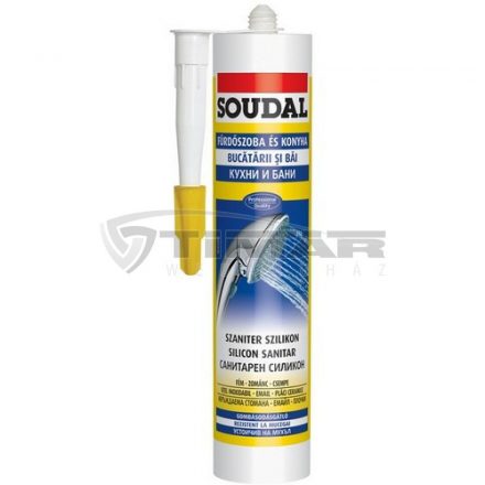 Soudal  Szaniter szilikon, fehér 280ml 153419