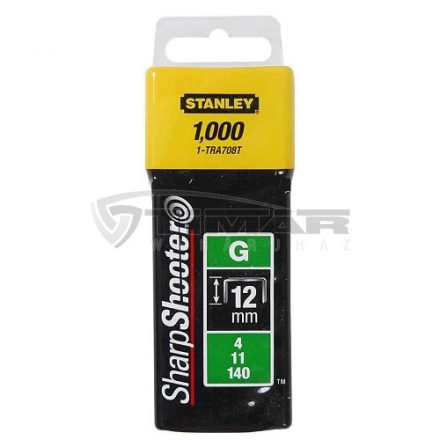 Stanley  1-TRA708T 12mm-es ˝G˝ kapocs G4/11/140 1000db/csomag