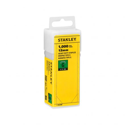 Stanley  1-TRA708T 12mm-es ˝G˝ kapocs G4/11/140 1000db/csomag