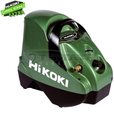 HIKOKI  EC58 Kompresszor 0,75kW, 80liter/perc, 8bár, 6L, 9,0kg, olajmentes