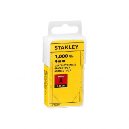 Stanley  1-TRA202T 4mm-es ˝A˝ kapocs A5/53/530 1000db/csomag