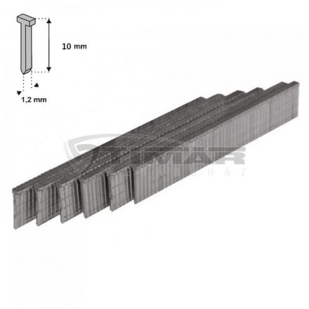 Dedra 11Z310 Tűzőgépkapocs szeg fejjel 10mm 1000db / csomag