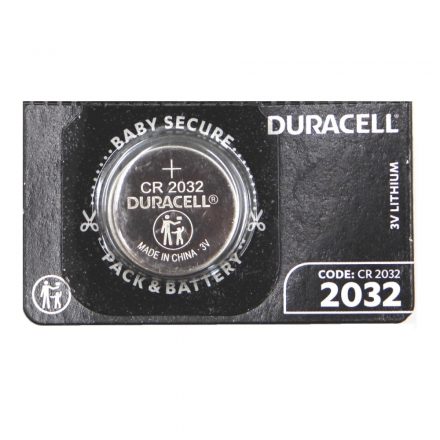 DURACELL Gombelem Lítium CR2032  DGCR2032B5  5000394035355