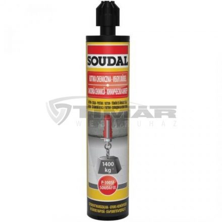 Soudal  P300-SF Soudafix kétkomponensű ragasztó 280ml 124953