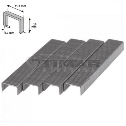 Dedra 11Z110 Tűzőgépkapocs 10mm 1000db / csomag