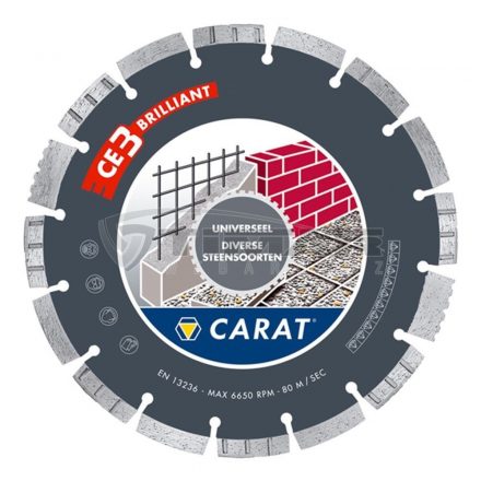 Hikoki  CED1153000AA Carat Gyémánttárcsa szegmentált  beton/vasbeton/tégla/kő  115x22,2m