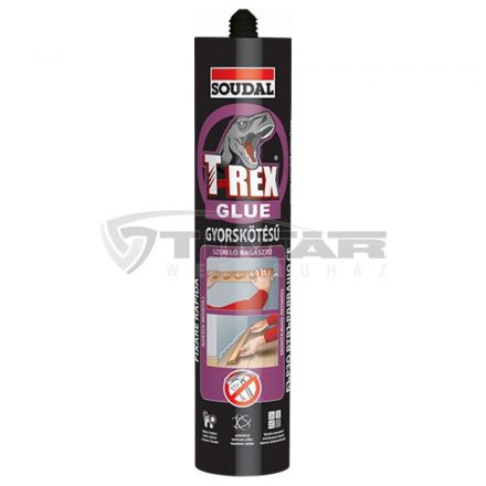 Soudal  T-REX Gyorskötésű szerelőragasztó (lila) 380g 125932