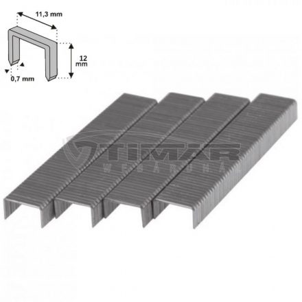 Dedra 11Z112 Tűzőgépkapocs 12mm 1000db / csomag