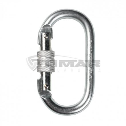 Munkavédelmi  Karabiner Toplock Aneo acél, 18mm-es nyílás, csavaros 71110