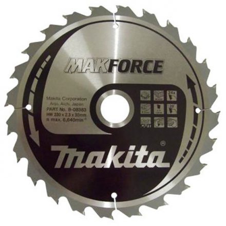 Makita  B-08296 Körfűrésztárcsa Makforce 160/20mm Z24