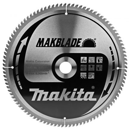 Makita  B-09123 Makblade Körfűrésztárcsa keményfémlapkás 305x30mm 100fogas FA