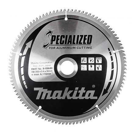 Makita  B-09640 Körfűrésztárcsa alu 250/30mm Z100