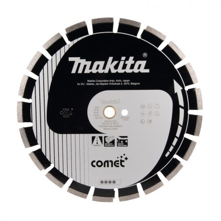 Makita  B-13275 Comet Gyémánt vágótárcsa szegmentált, aszfalt 350x25,4mm