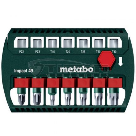 METABO  628850000 Bit-box készlet 7 részes (49mm)