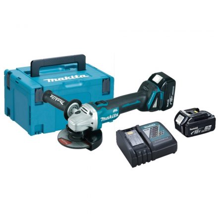 Makita  DGA504RTJ Akkus sarokcsiszoló 125mm 18V LXT