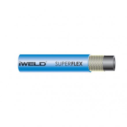 Iweld  SUPERFLEX oxigén tömlő 6,3x3,5mm (50fm/tekercs) 30SPRFLEXOX6