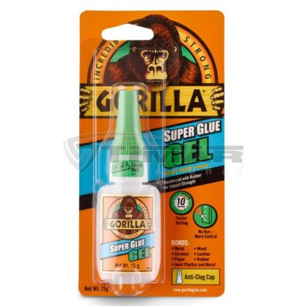 Gorilla  Super Glue GÉL pillanatragasztó ZÖLD 15g  4044400