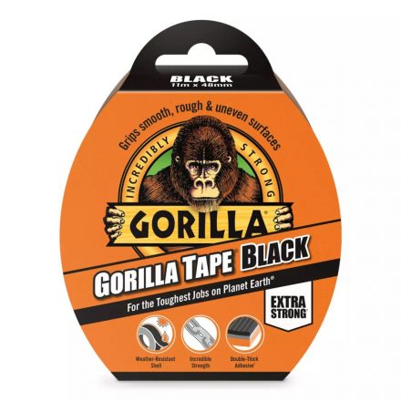 Gorilla  Tape Black Ragasztószalag FEKETE, extra erős 48mm/11m 3044000