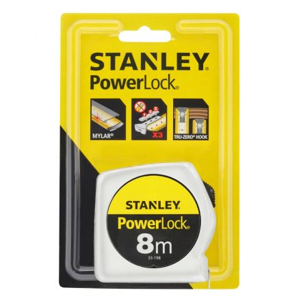 Stanley  1-33-198 Powerlock ABS házas mérőszalag 8m