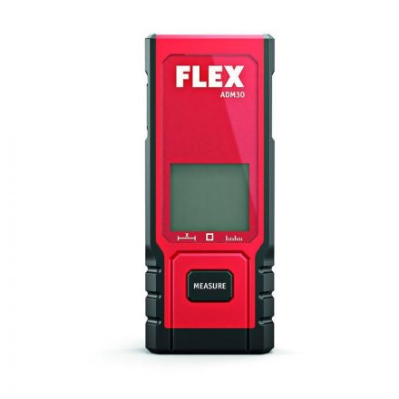 Flex  ADM 30 Lézeres távolságmérő USB-ről tölthető, 30m (piros) 421.405