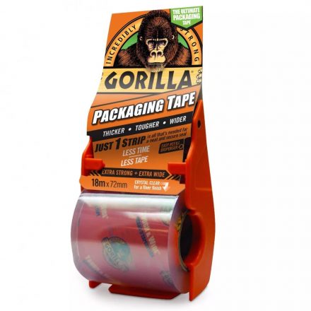 Gorilla  Packing Tape Ragasztószalag, adagolóval 72mm/18m 3044800