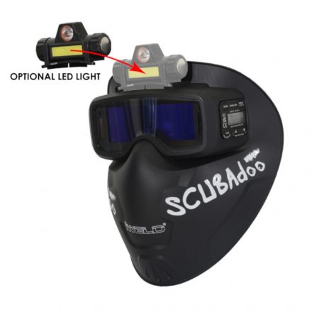 Iweld  SCUBADOO LCD Automata hegesztő maszk 8SCUBDMSK