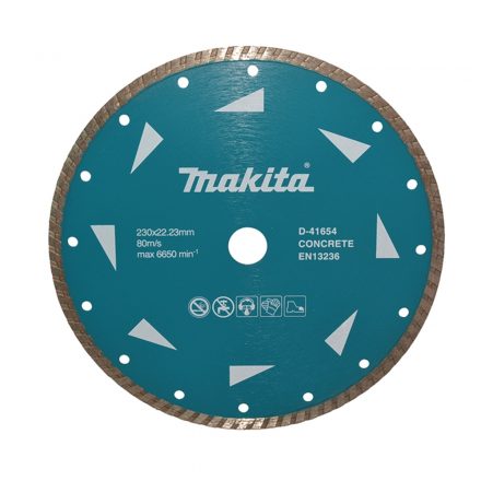 Makita  D-41654 Gyémánttárcsa TURBO 230mm