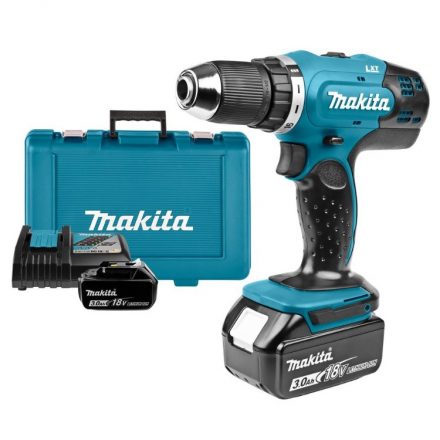 Makita  DDF453RFE Akkus fúró-csavarbehajtó 18V LXT 3,0Ah koffer